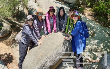 관악산 운유수행에 참여한 일행.