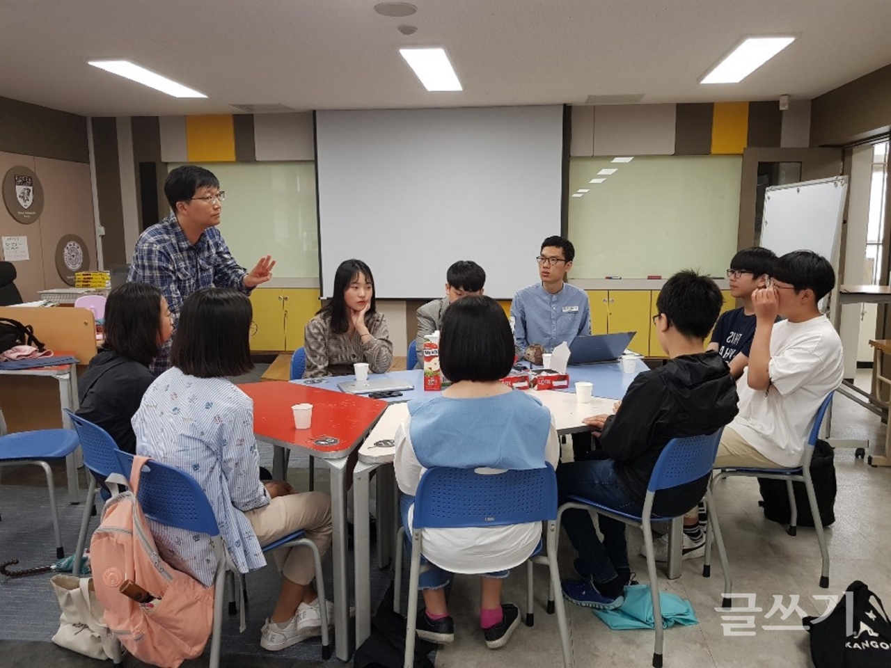 대구교육청 동부교육지원청의 청소년 학자양성 교육과정 활동 장면.(사진 제공=대구교육청)