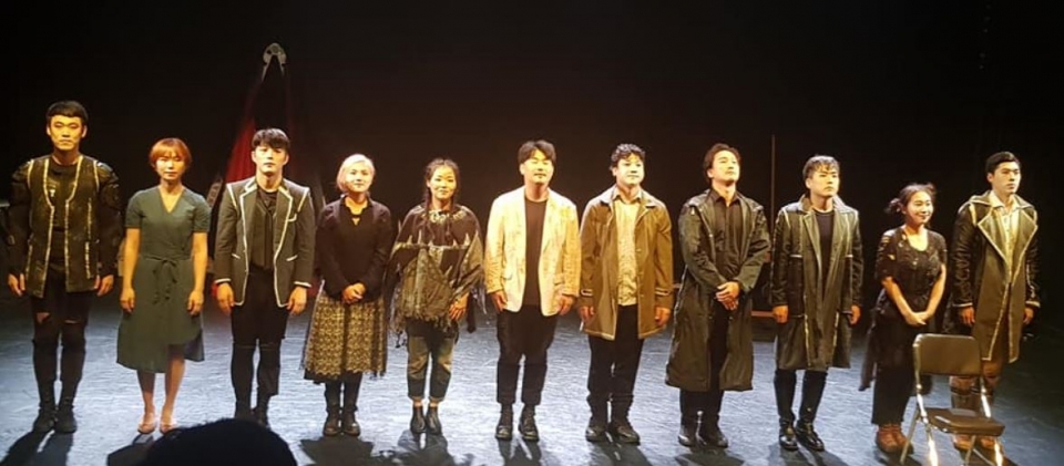 맥베스 공연 장면.(사진=정중헌 이사장)
