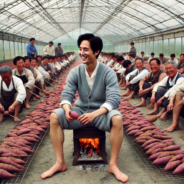 인공지능으로 생성한 이미지..